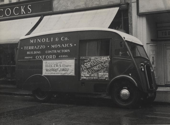 Minoli Delievey Van 1950's