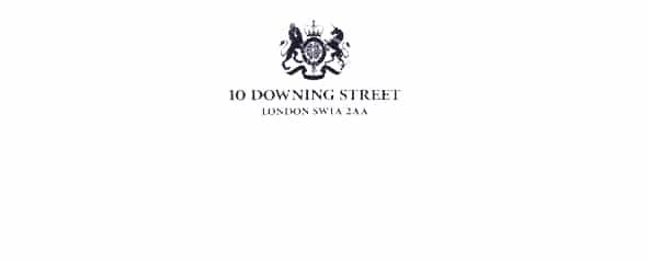 Letter From the Prime Minister, Mr. David Cameron.