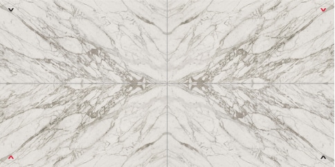 Marvel Statuario Select Layout 2 Lappato 150x300 cm