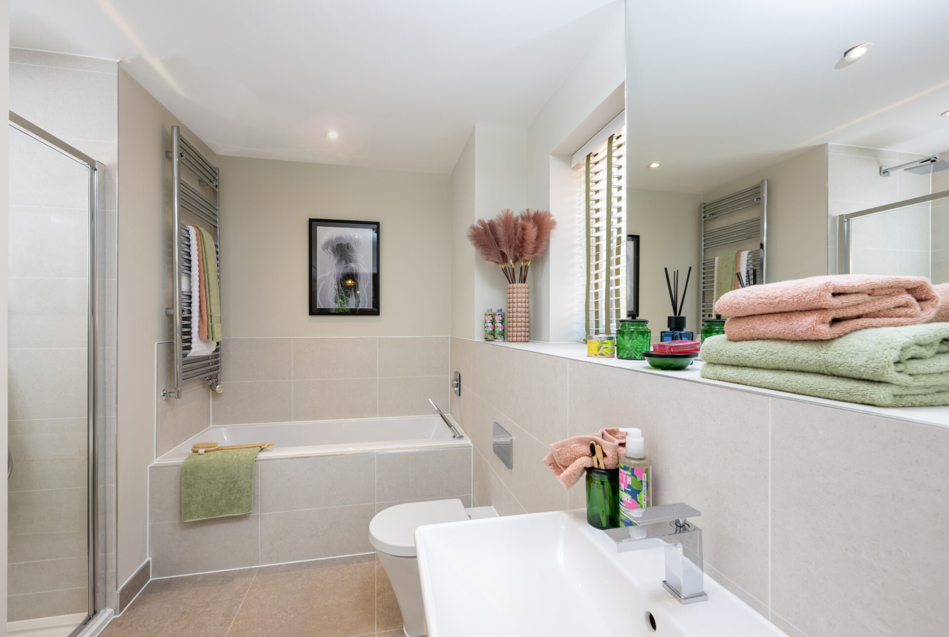 Porcelain tiles from Minoli feature in the Nicholas King Homes development at Westwood Grove in Ascot.