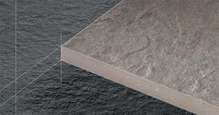 Inside – outside - lastra - thick tiles