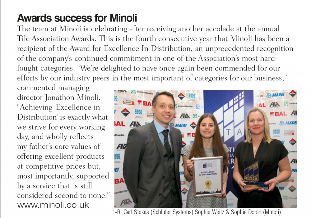 Minoli Featured - Showhouse Magazine