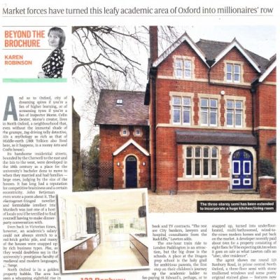 Minoli Client Featured in Sunday Time Homes Section