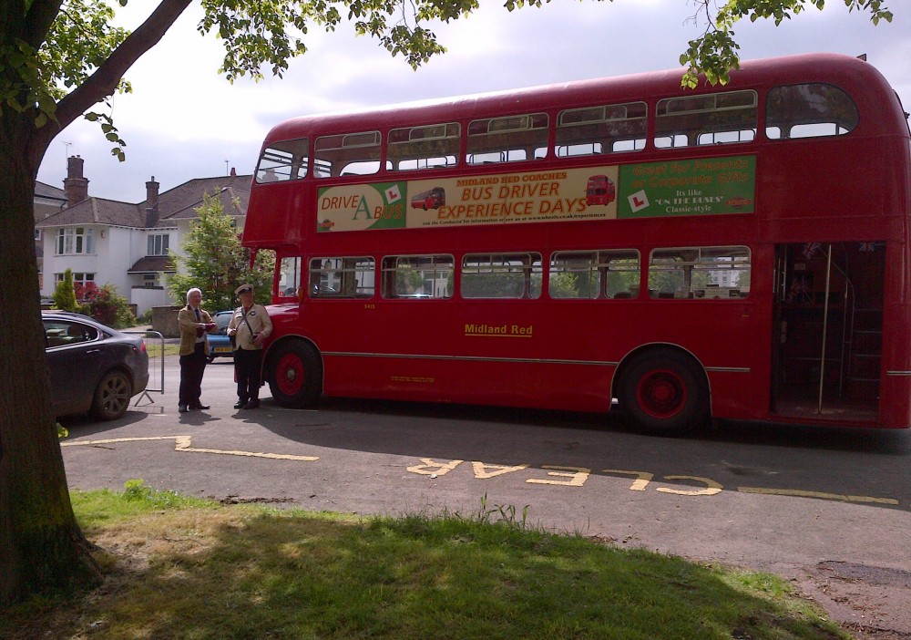 Show House Opening... on the Buses.