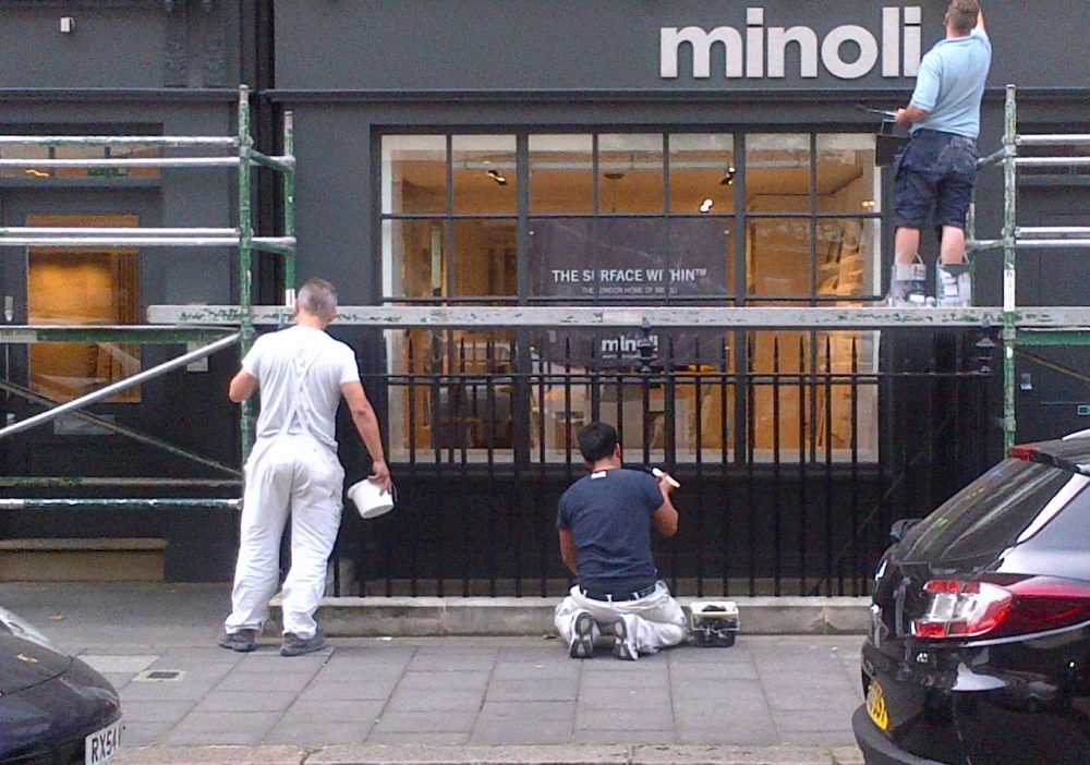 Minoli London Refurbishment Nears Completion