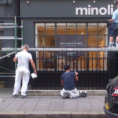 Minoli London Refurbishment Nears Completion