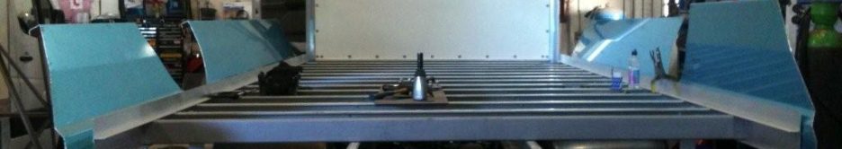 The third chassis in the series of three new trucks is now under construction