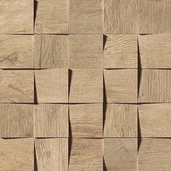 Axis Golden Oak 3D Mosaico 35x35 cm