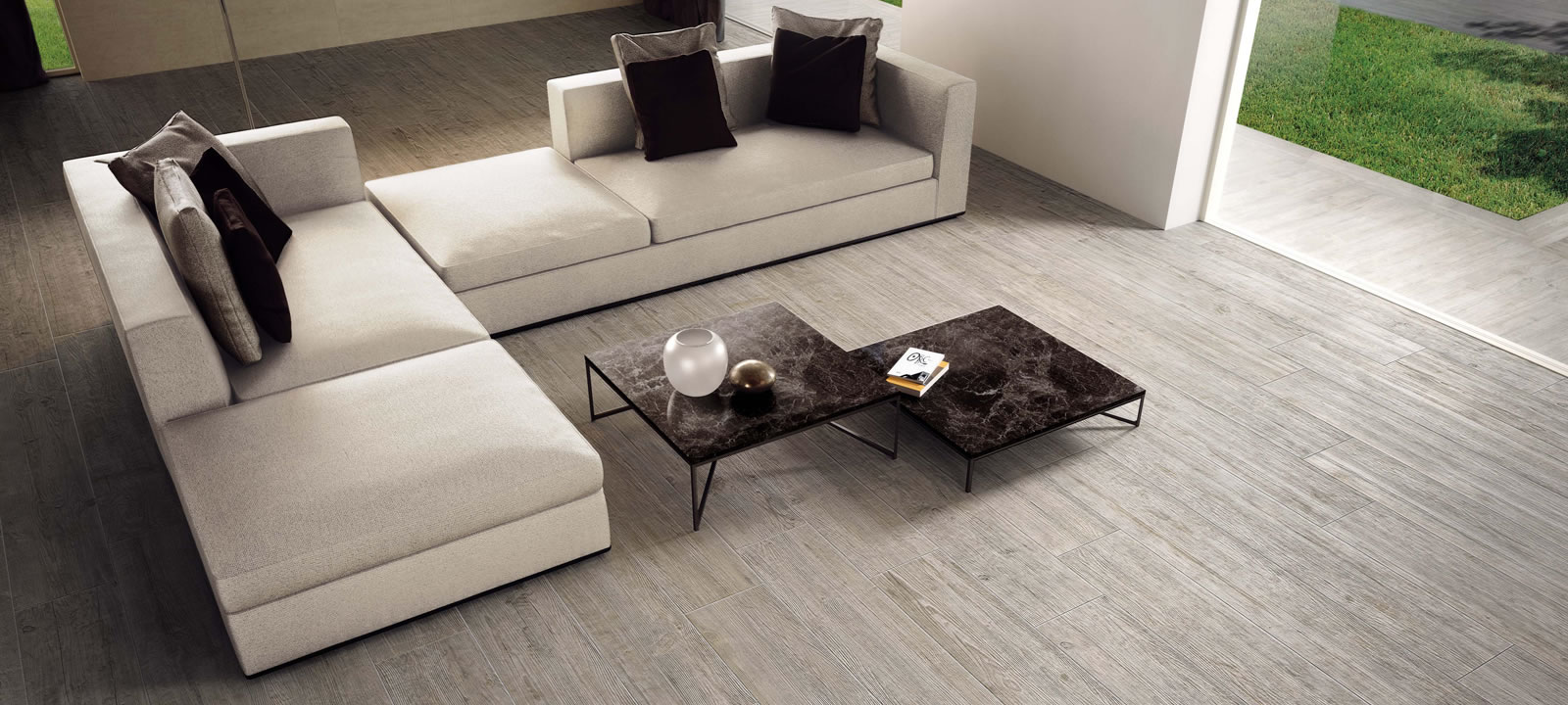 Minoli Axis Silver Fir Grey Wood Effect Tiles 00