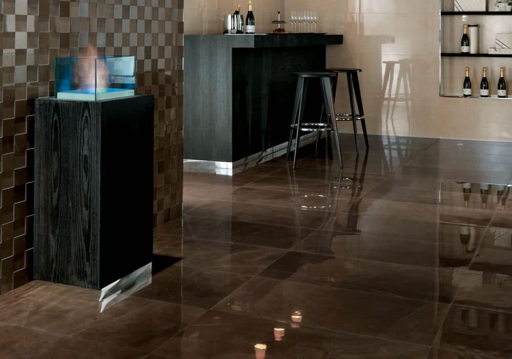 Minoli Evolution Marvel Bronze Luxury Brown Marble Effect Tiles 00