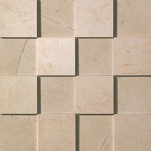 Marvel Beige Mystery 3D Mosaico 30x30 cm