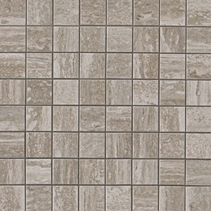 Marvel Travertino Silver Matt Mosaico 30x30 cm