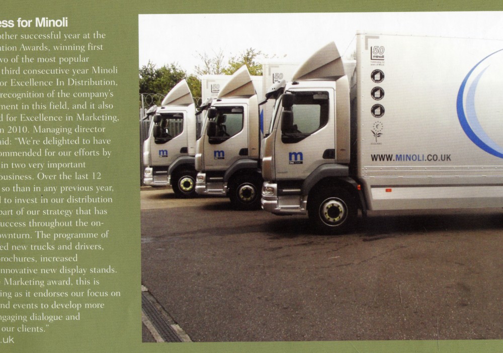 Minoli Featured in Show House for Awards Success