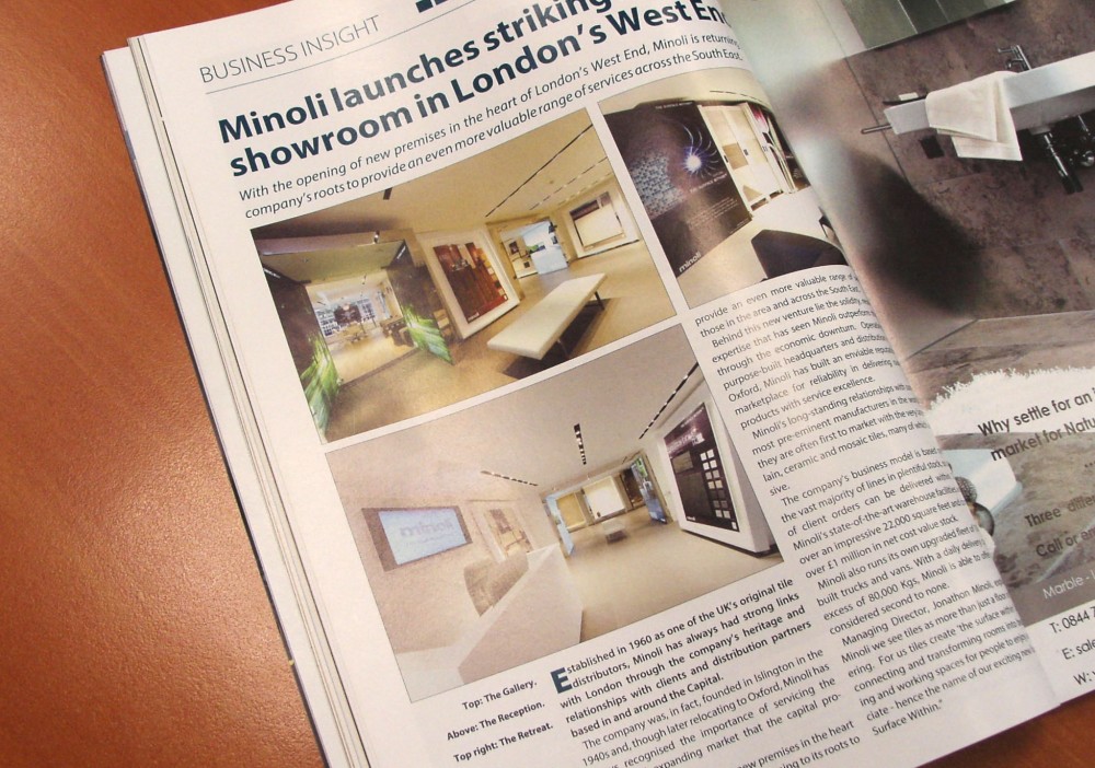 Minoli Featured in Leading Industry Publication