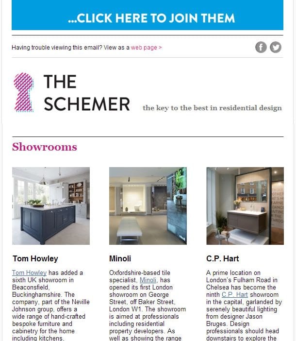 Minoli mentioned in the latest issue of The Schemer