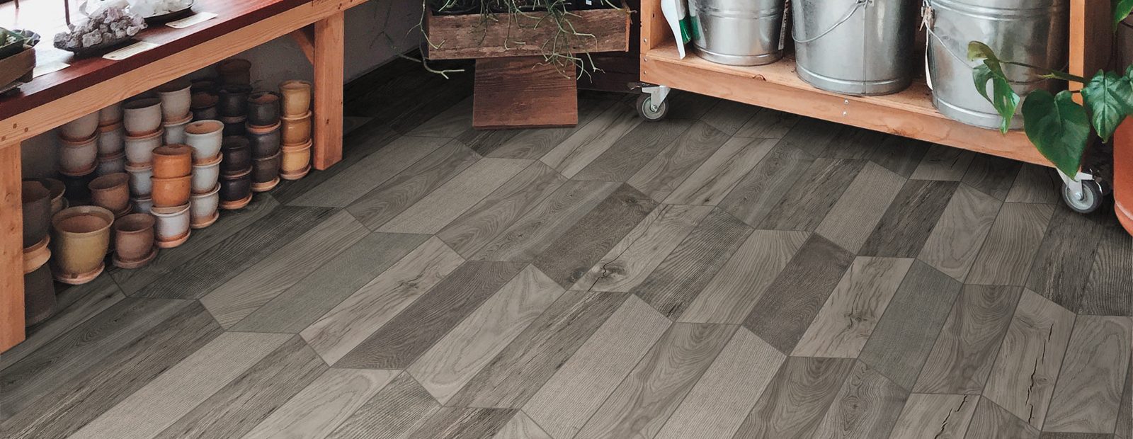 Tree-Soul Grey Chevron