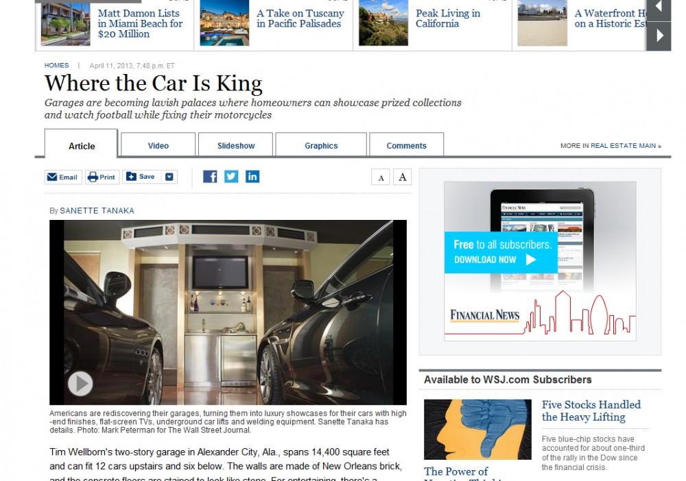 Minoli interviewed by The Wall Street Journal