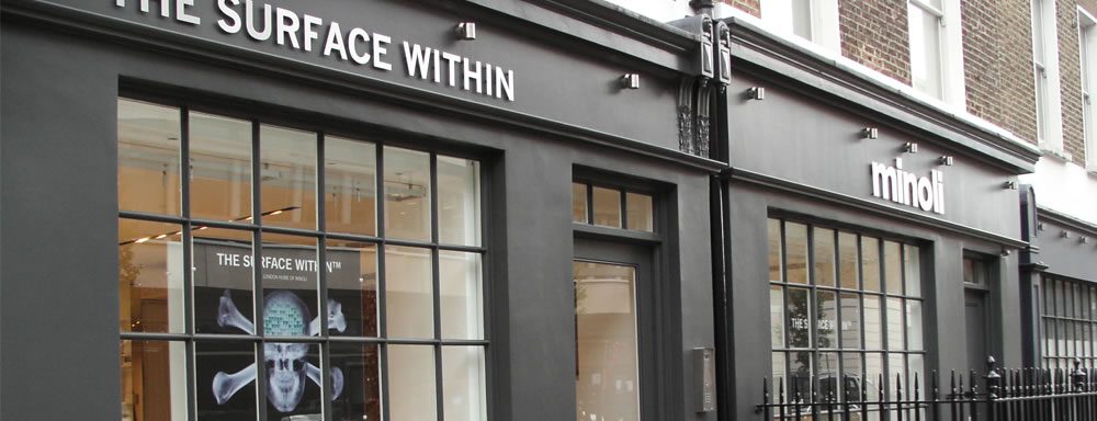 Minoli Launches New Showroom In London’s West End