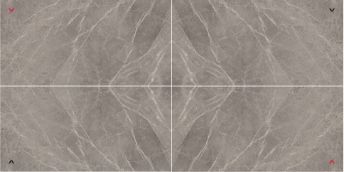 Marvel Grey Fleury Layout 4 Lappato 150x300 cm