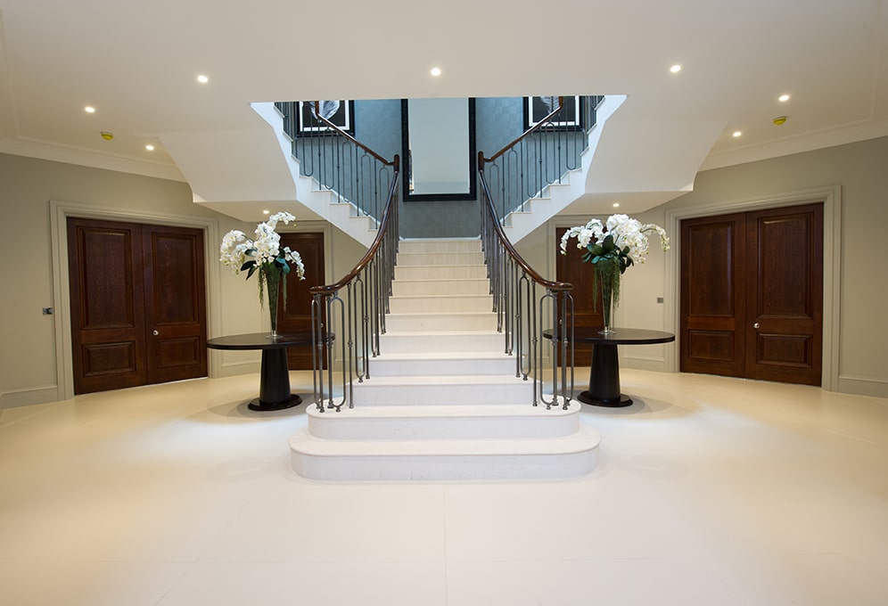 big tile flooring