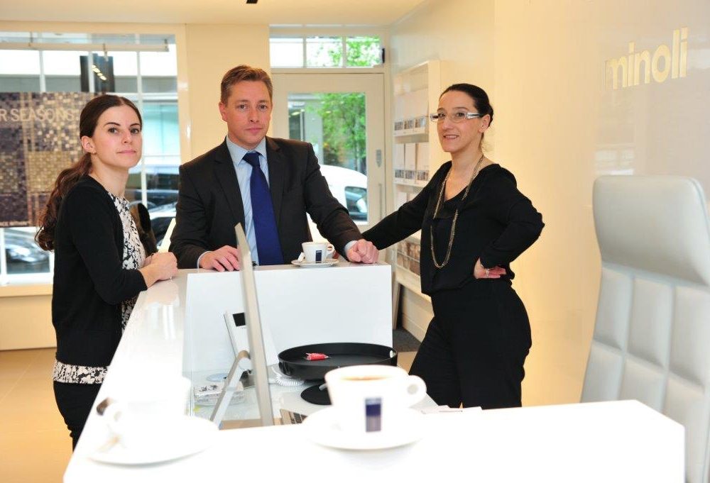 London showroom team