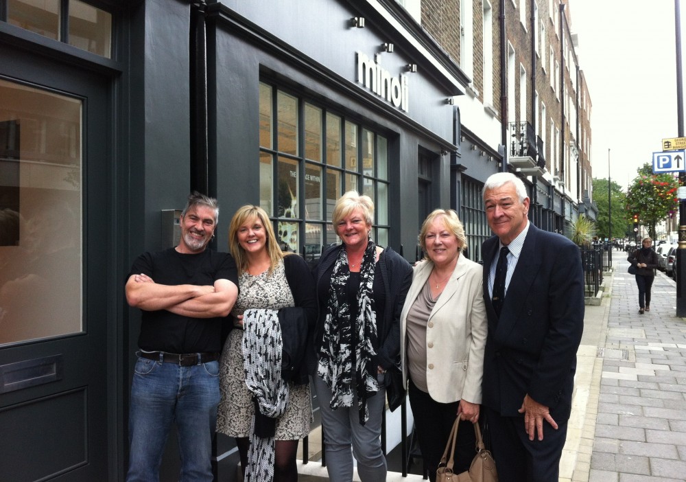 Minoli Oxford Team Explores New London Showroom
