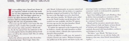 Showhouse Magazine, March 2012